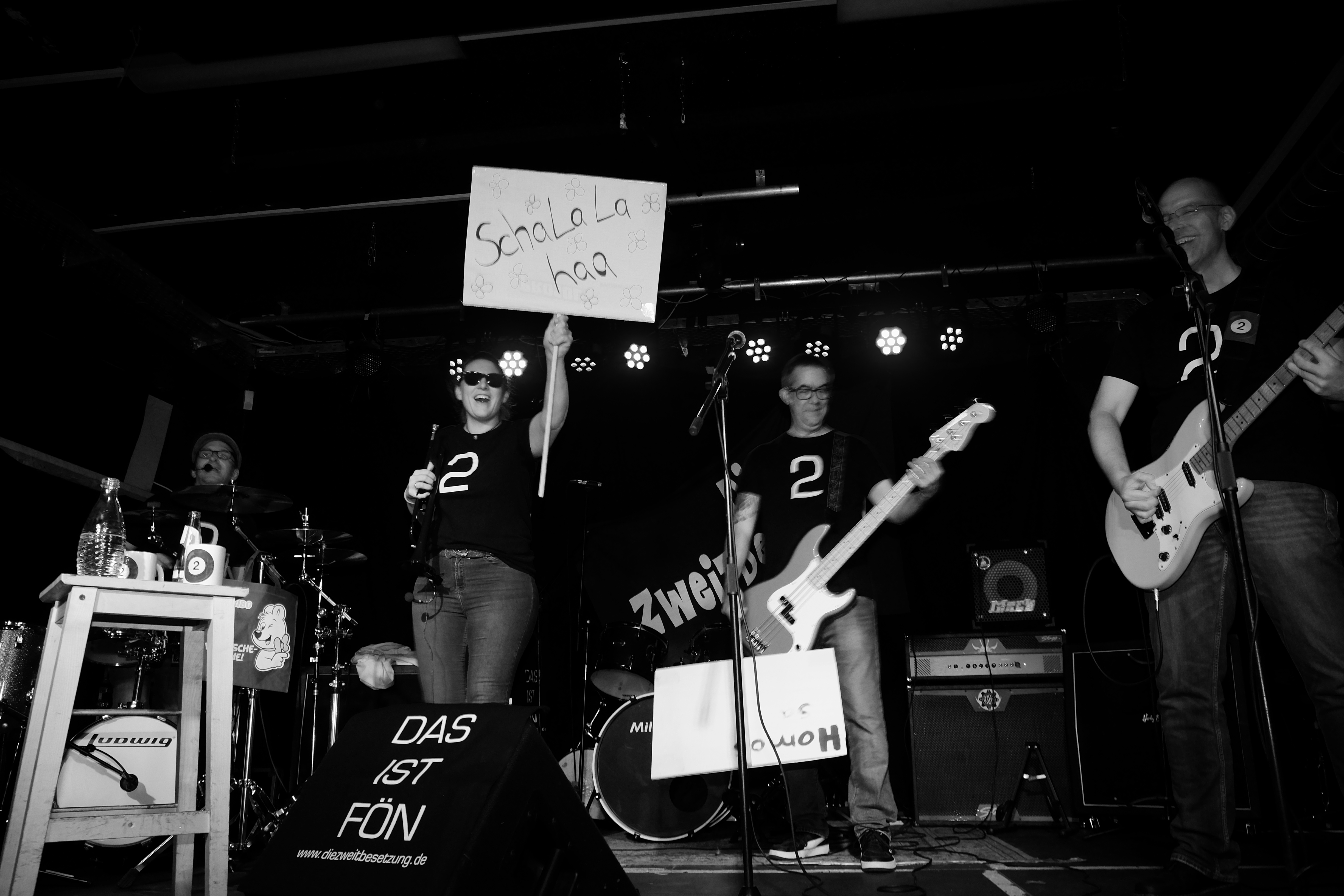 Die Zweitbesetzung live auf der Bühne